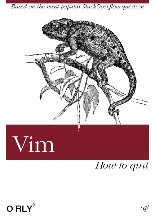 "How to quit Vim"